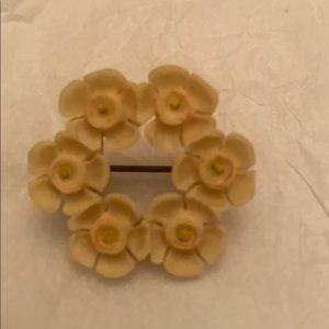 Vintage celluloid brooche